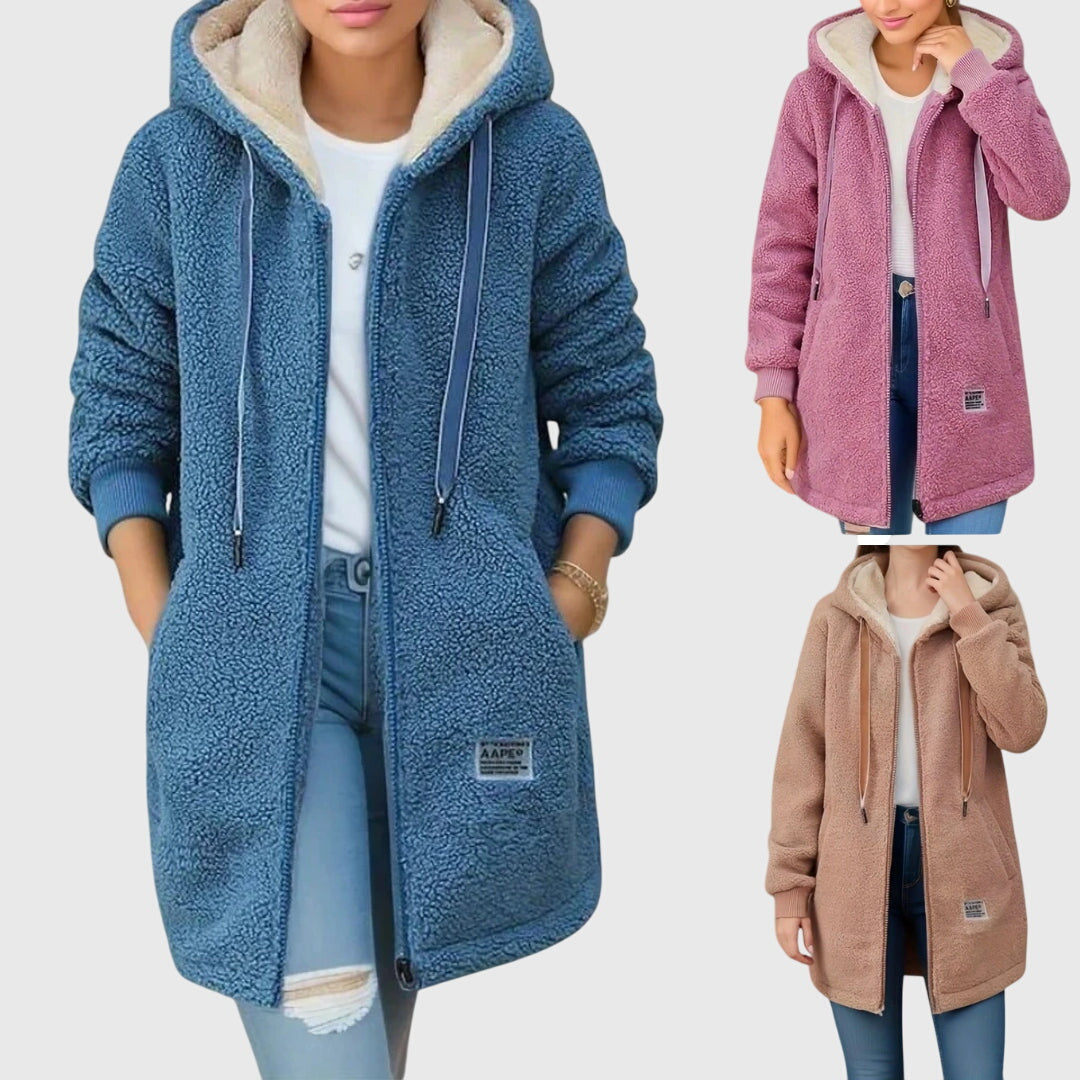 Dânia - Casaco polar com estilo
