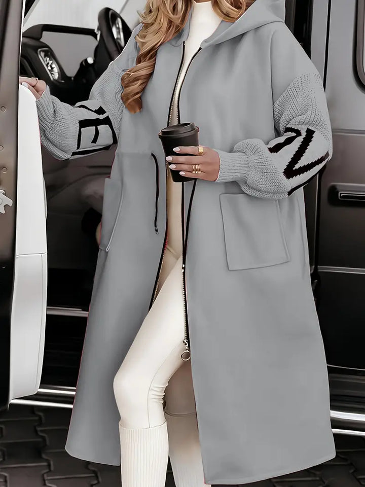 Rosa - Casaco-cardigan elegante