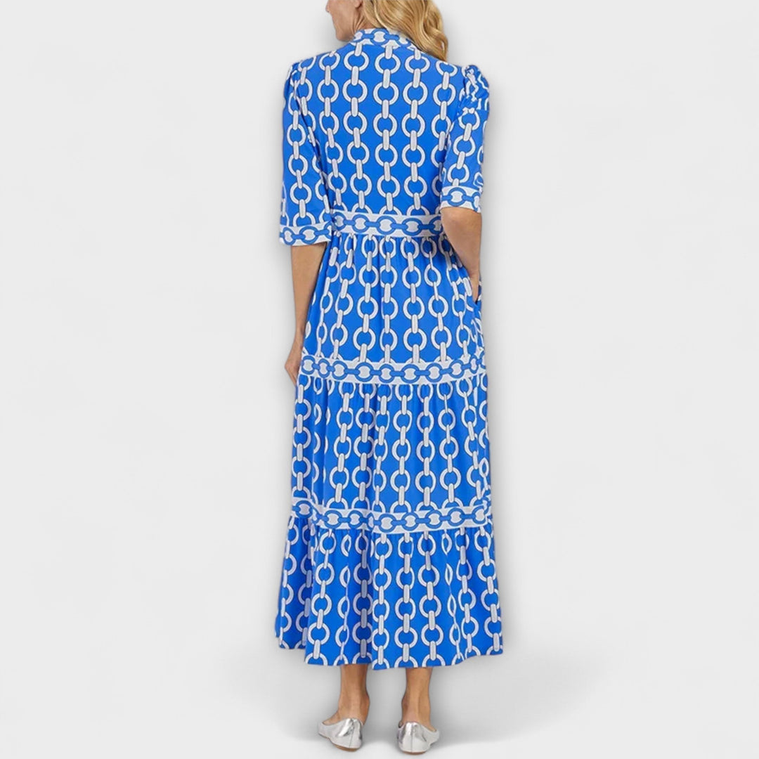 Sofia - Vestido Midi com Correntes