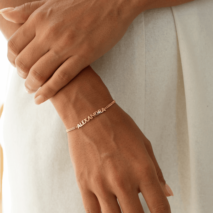 Pulseira com Nomes Personalizável