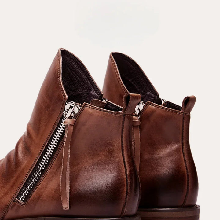 Paulo - Botas Chelsea em Couro