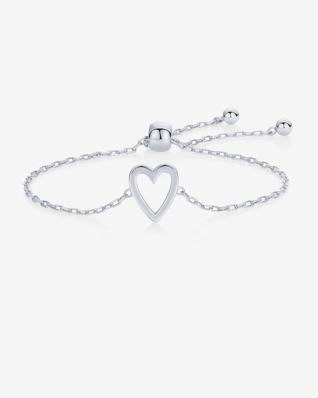 Conjunto Pulseira Corações a Combinar