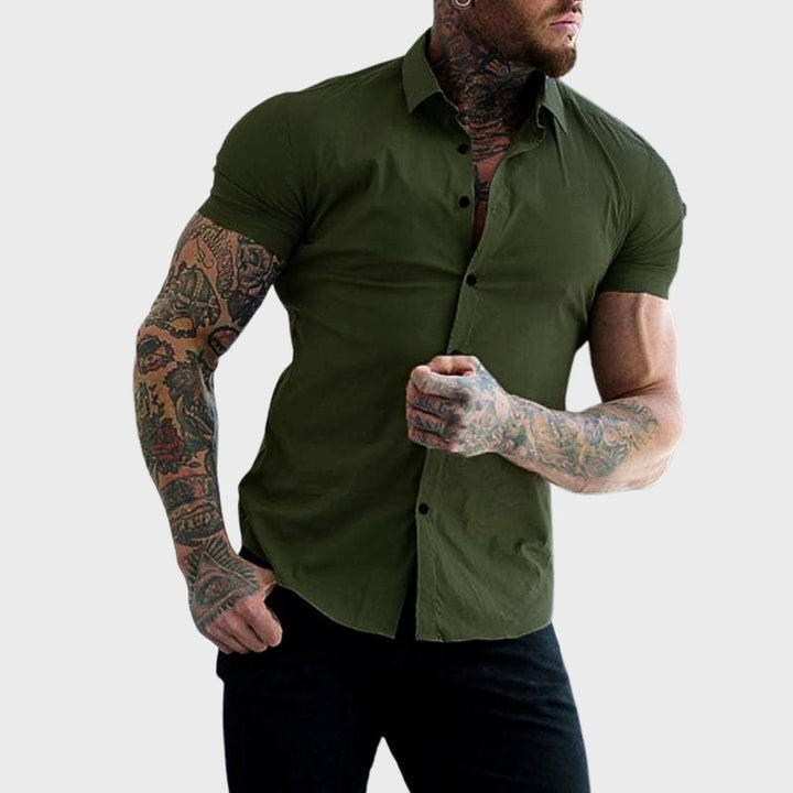Ricardo - Camisa de Manga Curta Slim