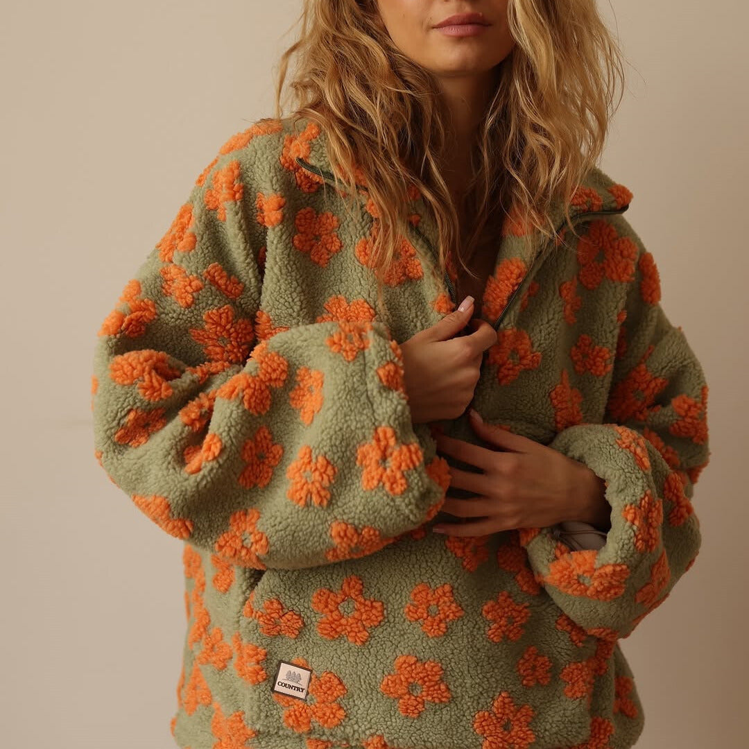 Daisy - Camisola Polar Floral