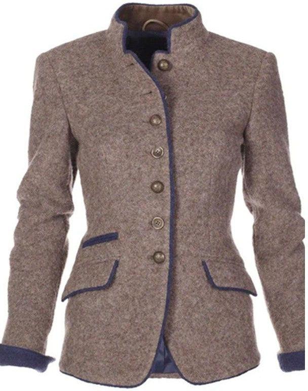 Valéria - Cardigan Elegante Gola Alta