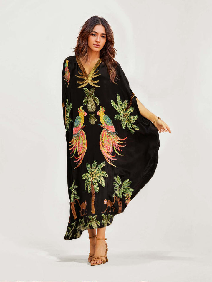 Alessandra - Vestido Longo Estampado