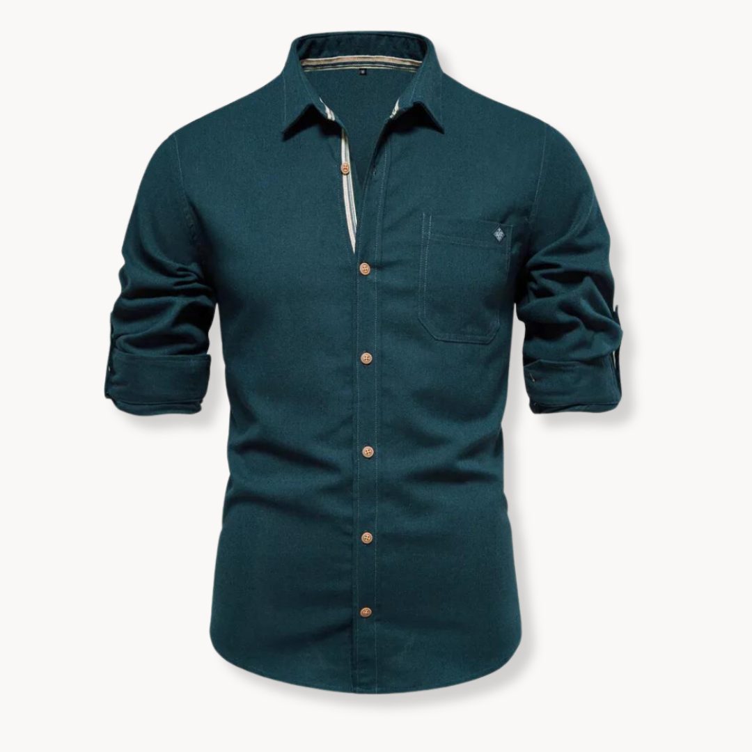 Blusa - Mistura Respirável Fecho Frontal