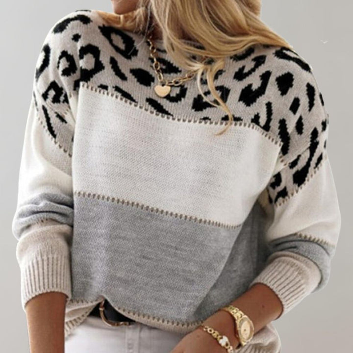 Júlia - Camisola Casual Leopardo