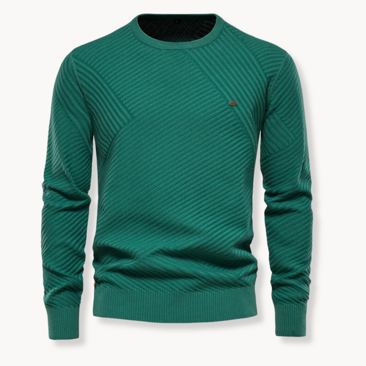 Miguel - Pullover Gola Redonda Canelado