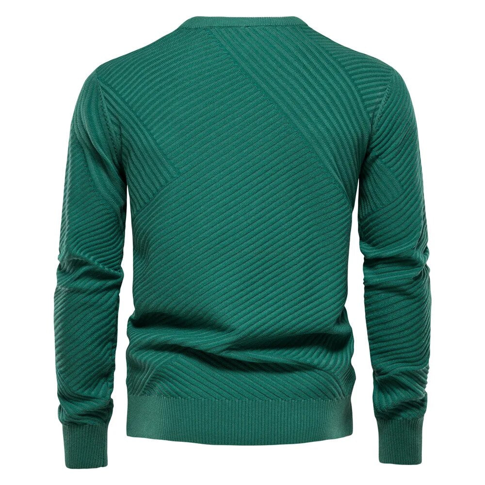 Miguel - Pullover Gola Redonda Canelado