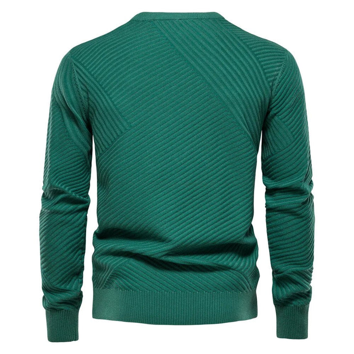 Miguel - Pullover Gola Redonda Canelado