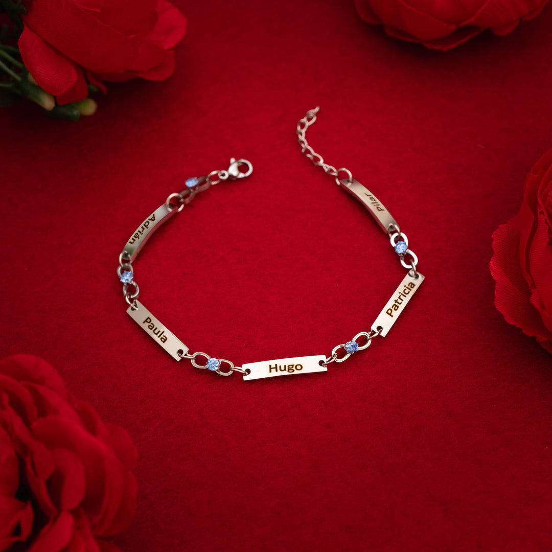 Pulseira Infinito Personalizada