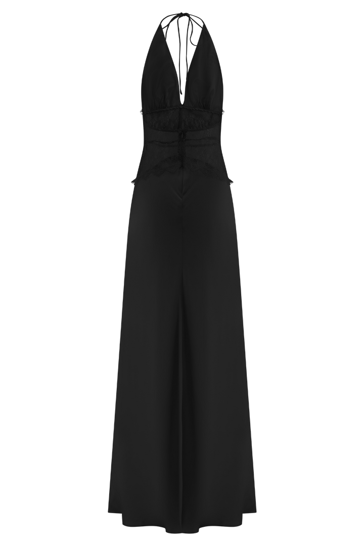 Velina - Vestido em renda e cetim