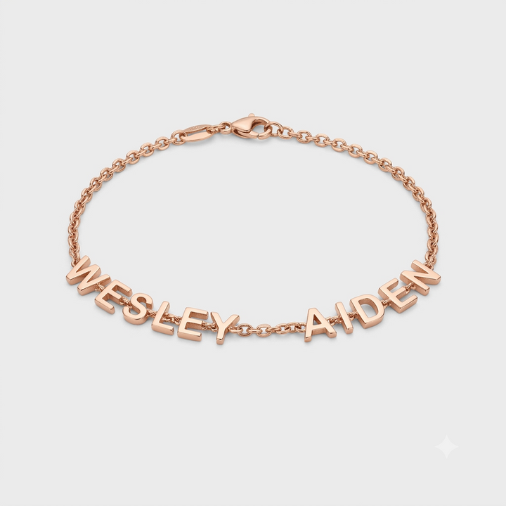 Pulseira com Nomes Personalizável