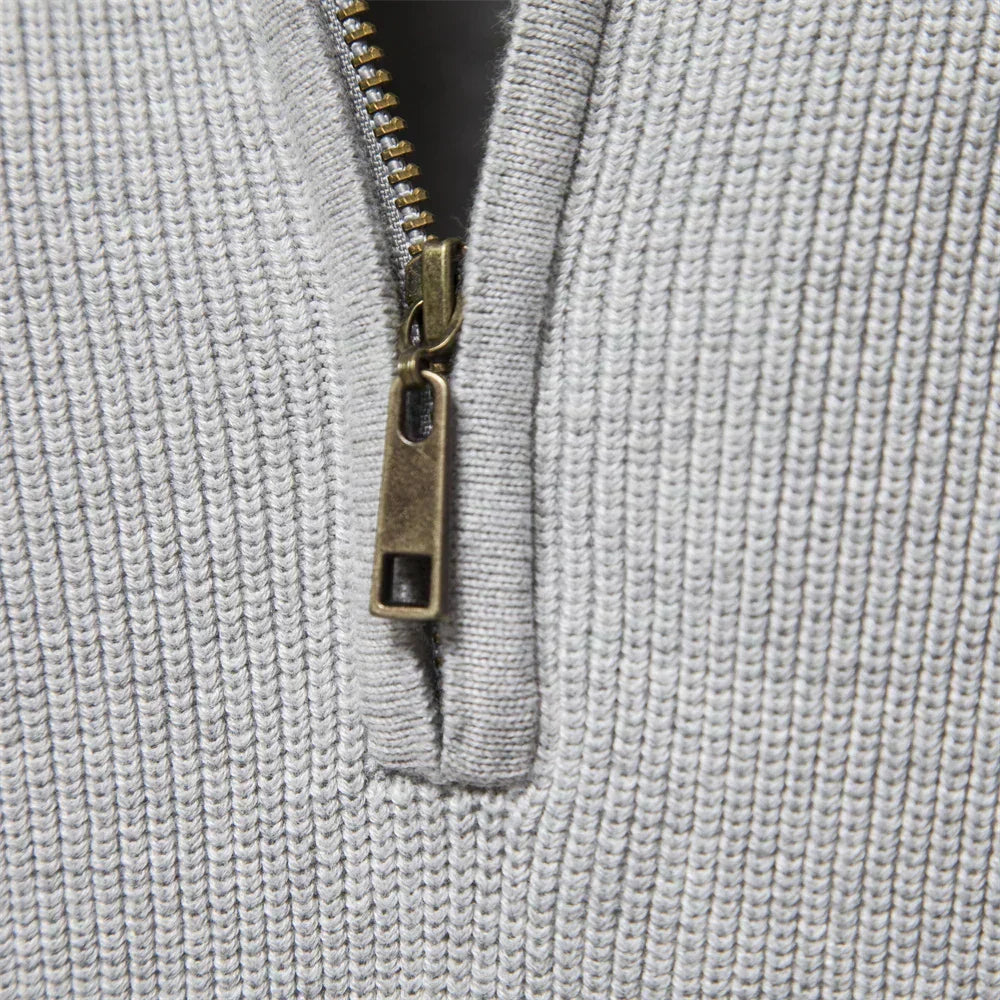 Pullover de Meio Zíper - Respirável