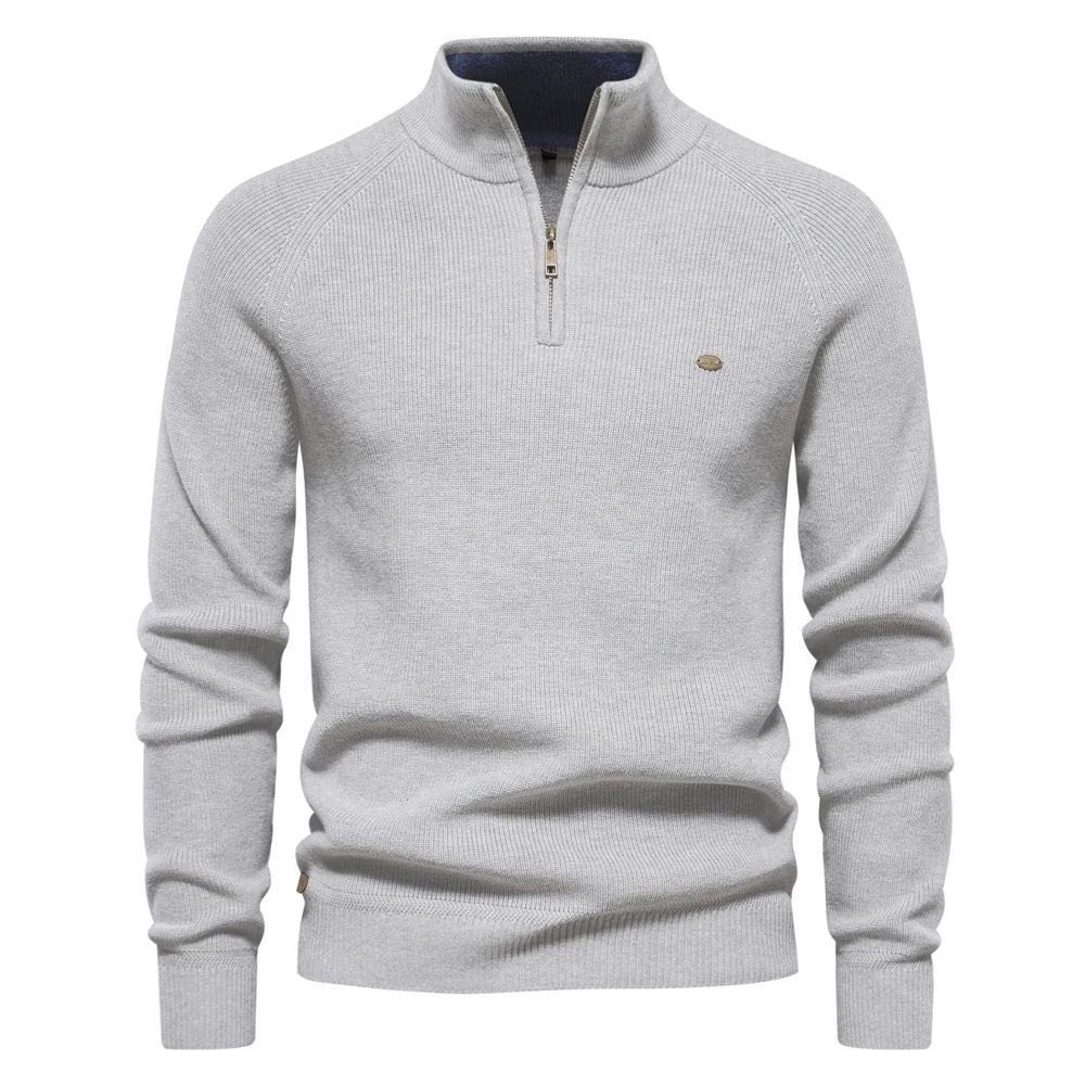 Pullover de Meio Zíper - Respirável