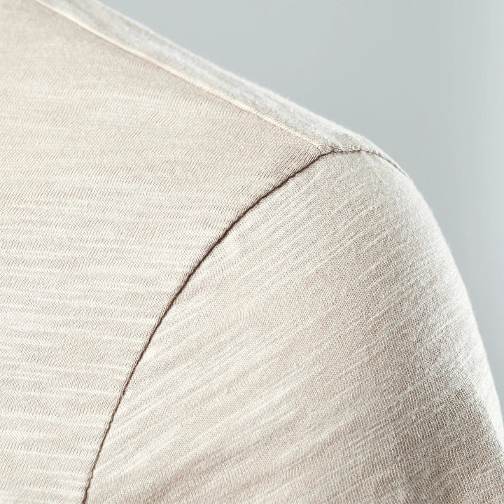 Camisa Henley - Gola com Botões