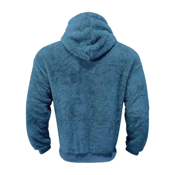 Hoodie - Mistura de Fleece com Capuz