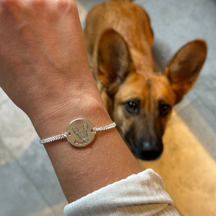 Pulseira Personalizável com Nome e Foto