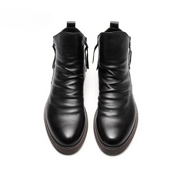 Paulo - Botas Chelsea em Couro
