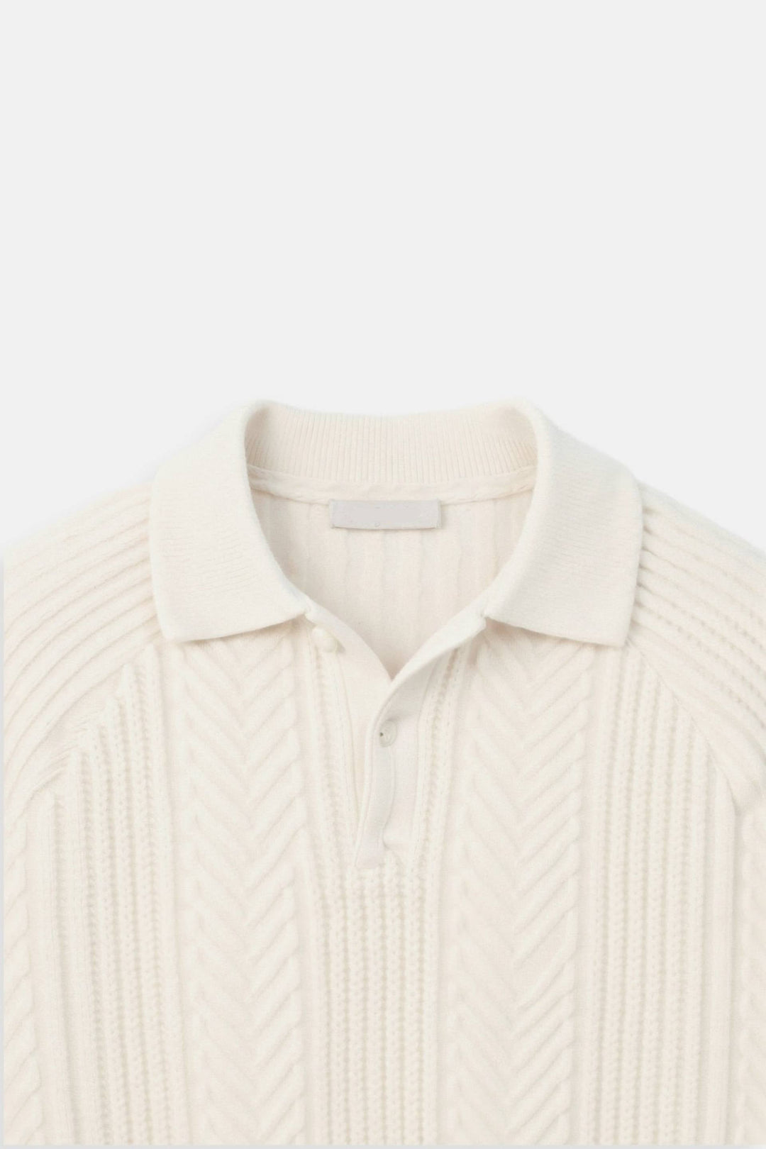 Sweater de Malha Misturada - Relaxada