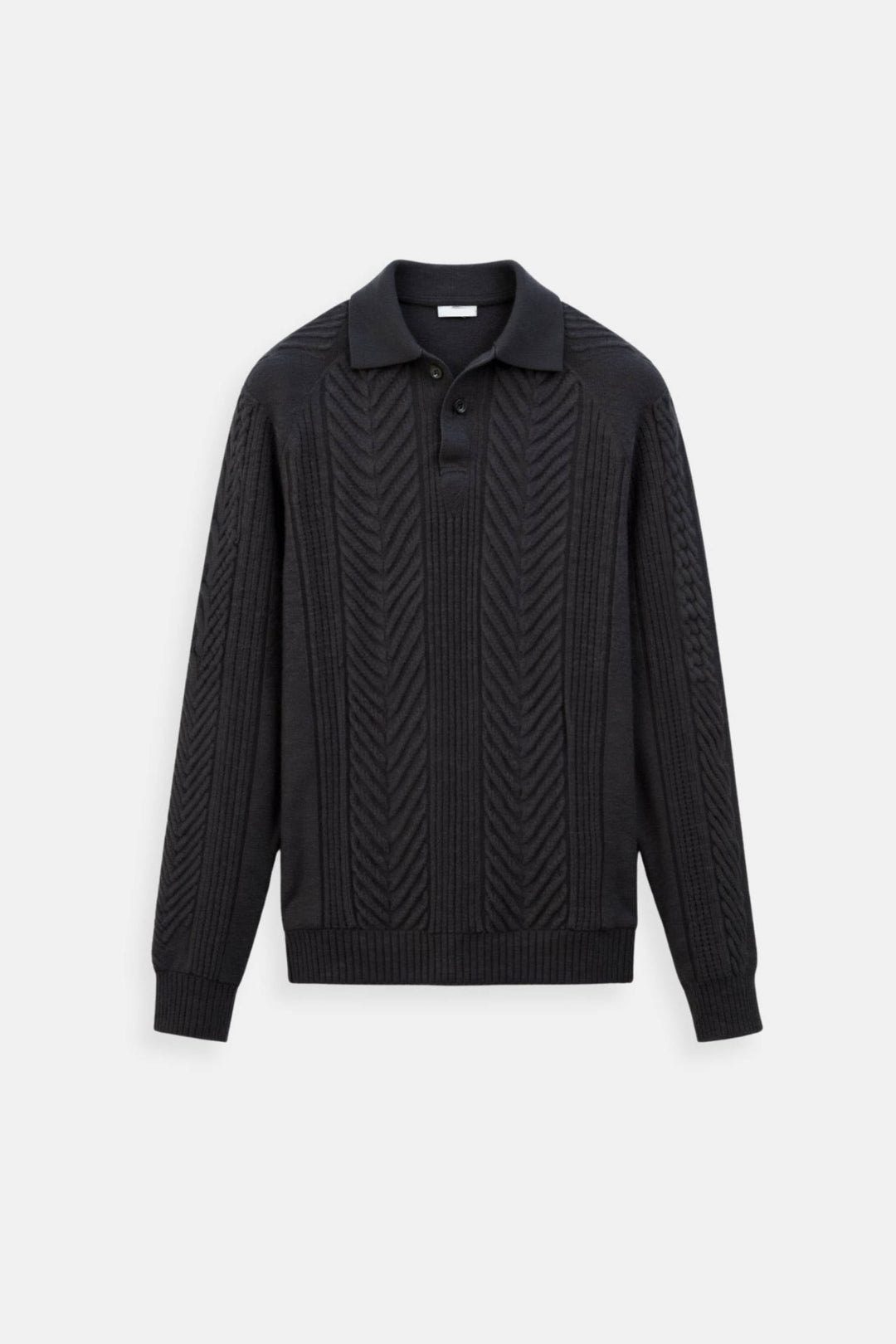 Sweater de Malha Misturada - Relaxada