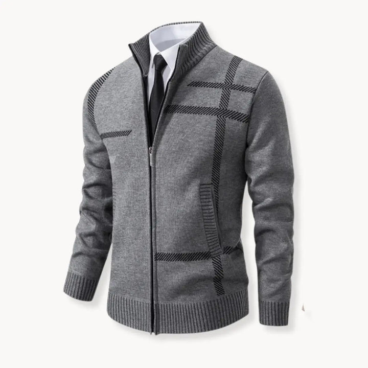 Sweater de Malha - Fecho Frontal Total