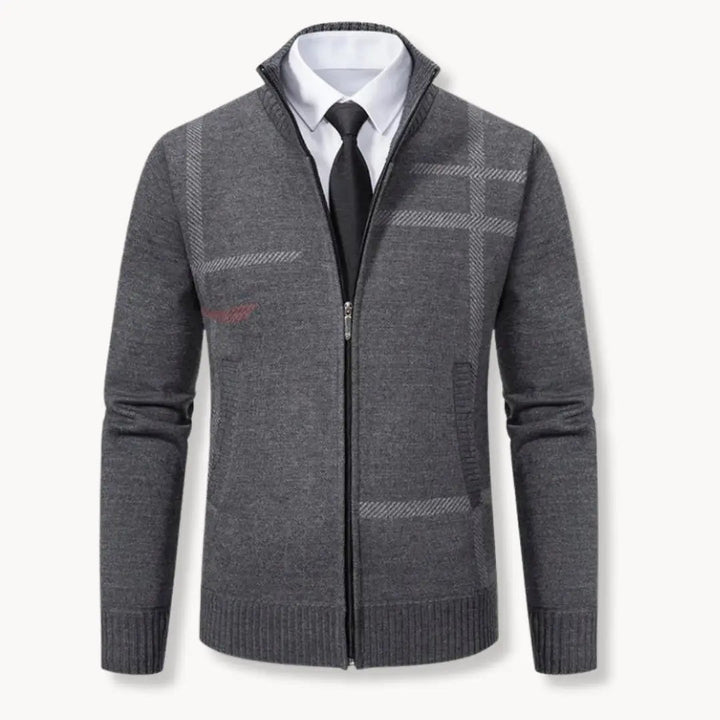 Sweater de Malha - Fecho Frontal Total