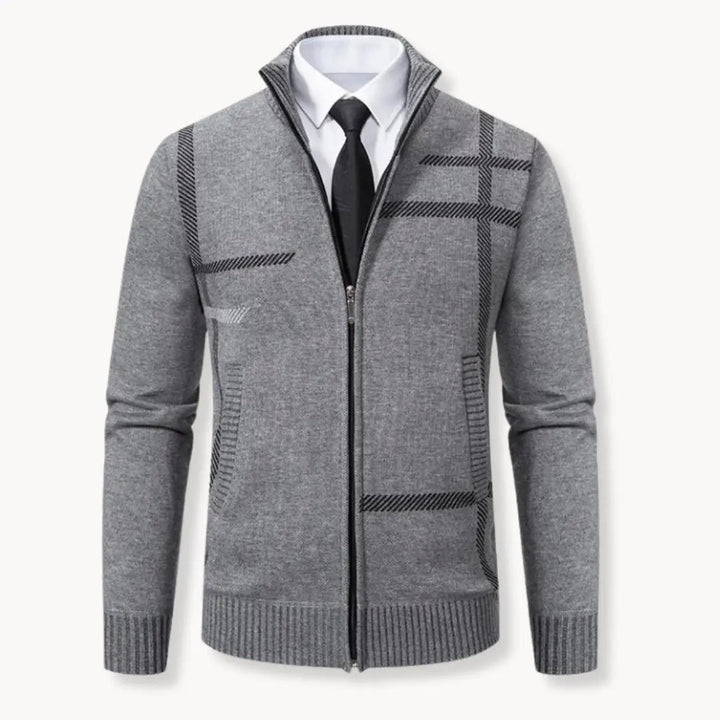 Sweater de Malha - Fecho Frontal Total