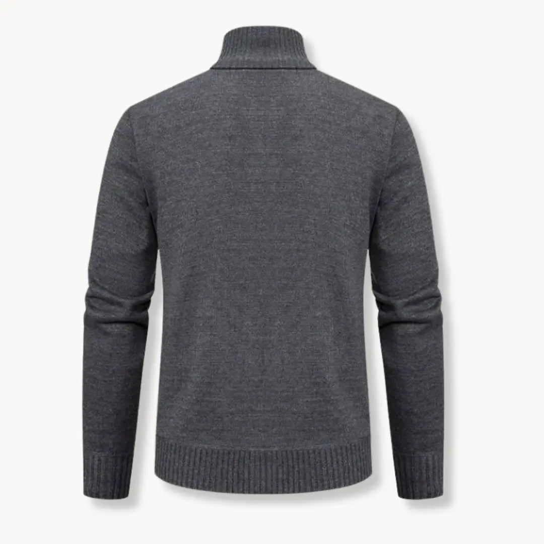 Sweater de Malha - Fecho Frontal Total