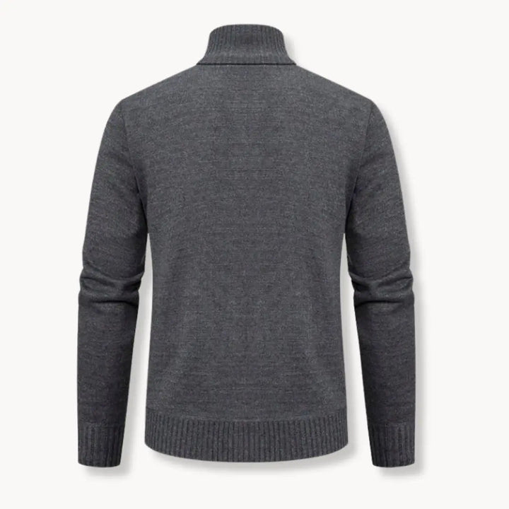 Sweater de Malha - Fecho Frontal Total
