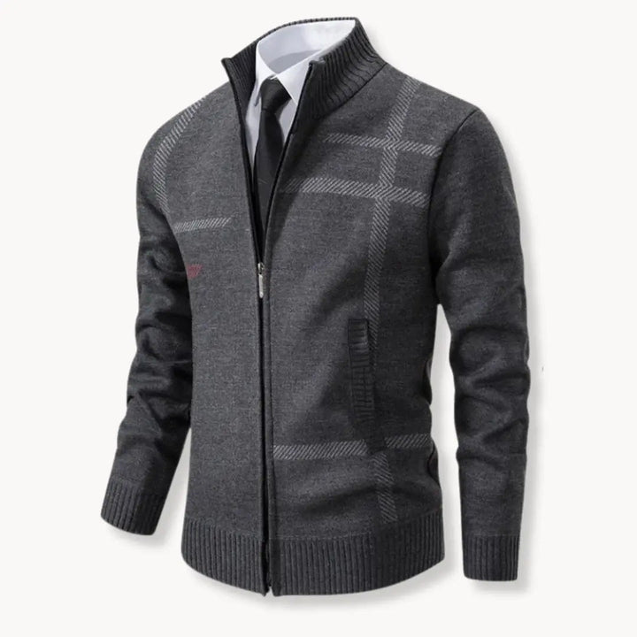 Sweater de Malha - Fecho Frontal Total