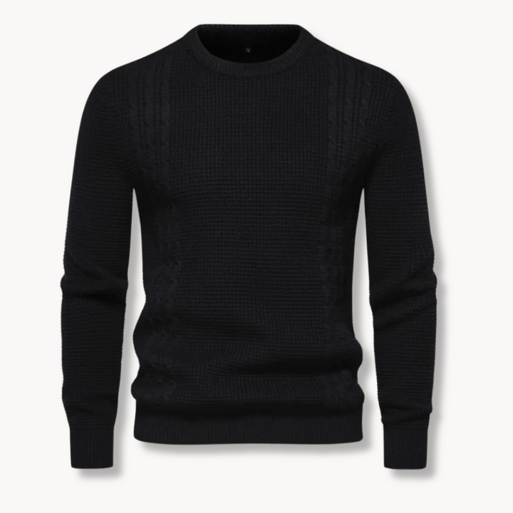 João - Sweater Tricô Patchwork