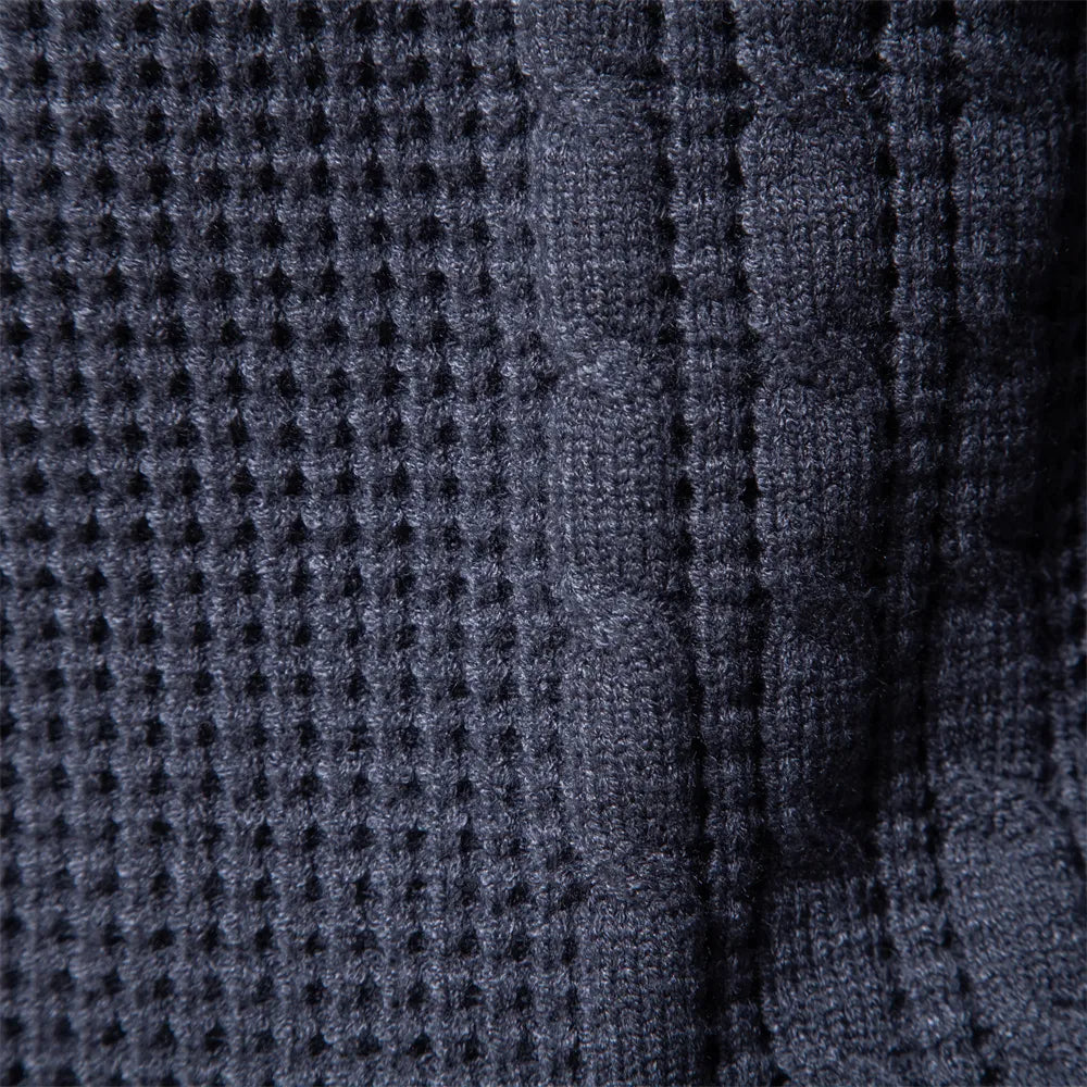 João - Sweater Tricô Patchwork