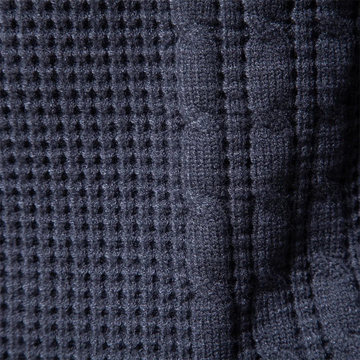 João - Sweater Tricô Patchwork