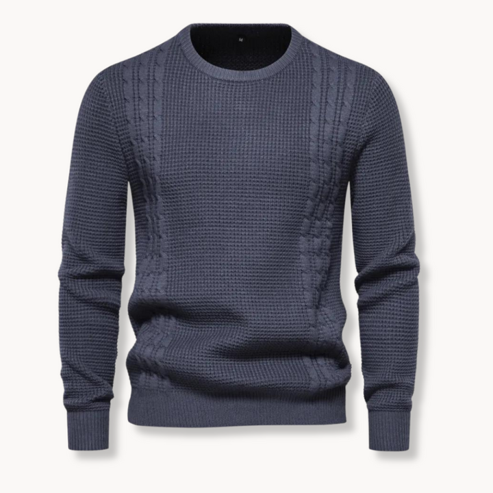 João - Sweater Tricô Patchwork