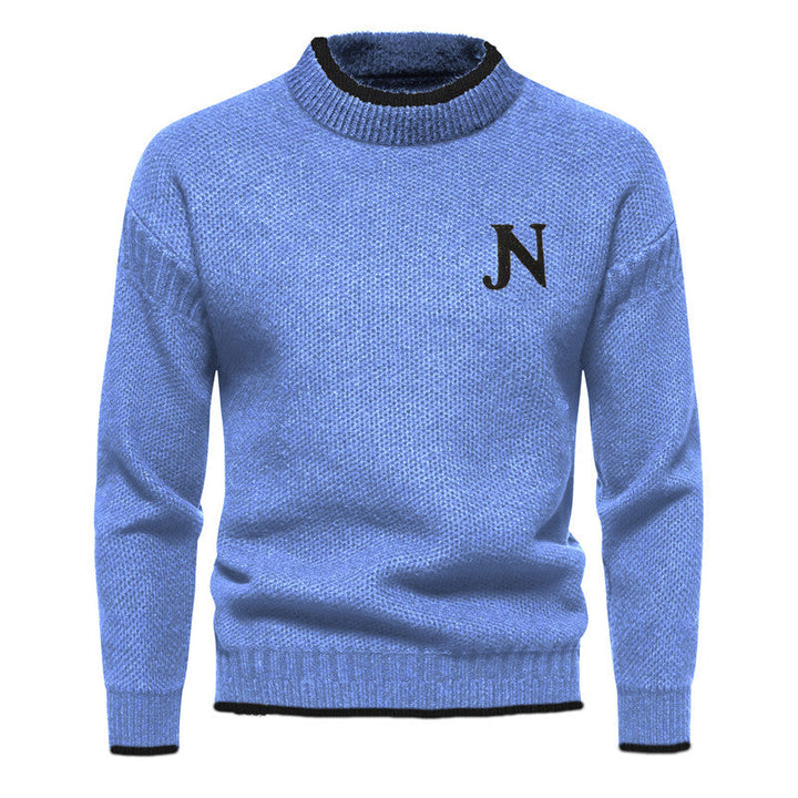 Sweater de Malha - Tecido de Mistura