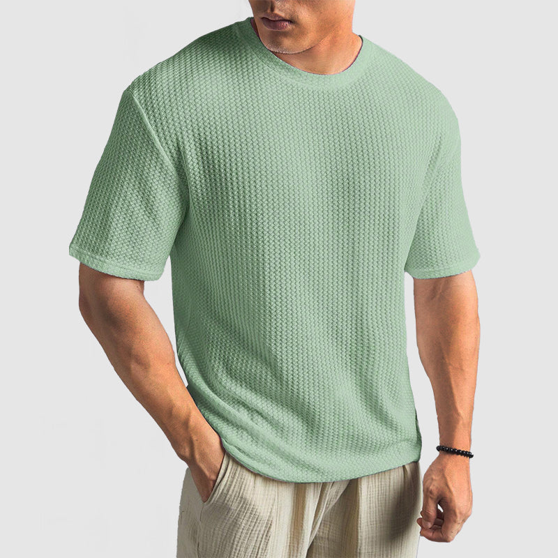 T-Shirt de Malha - Retenção de Forma