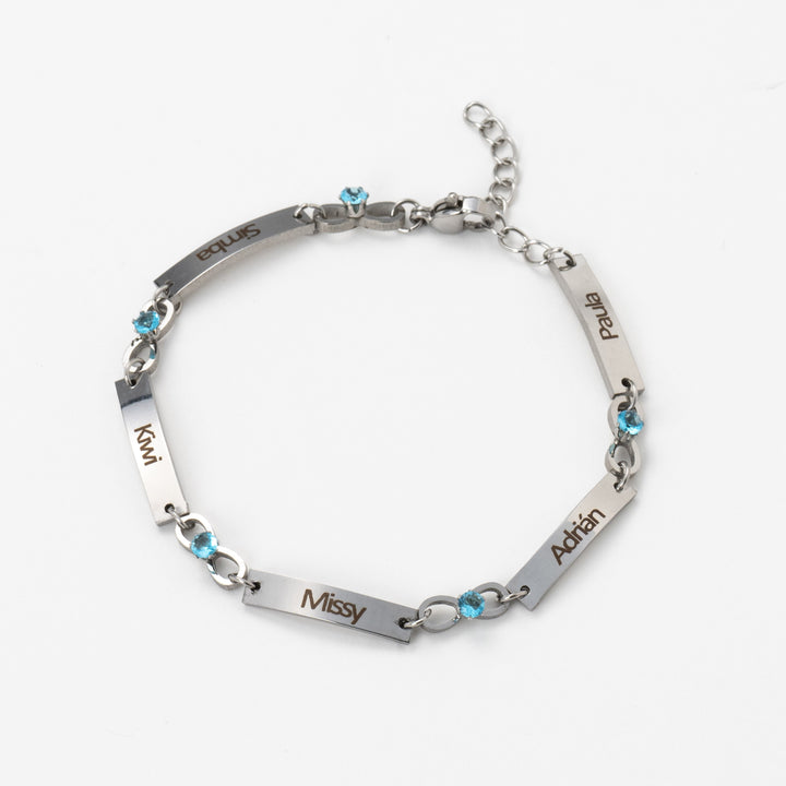 Pulseira Infinito Personalizada