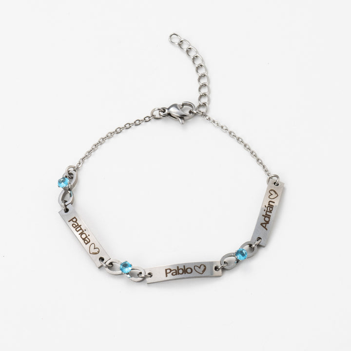 Pulseira Infinito Personalizada