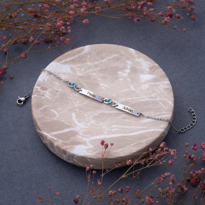 Pulseira Infinito Personalizada