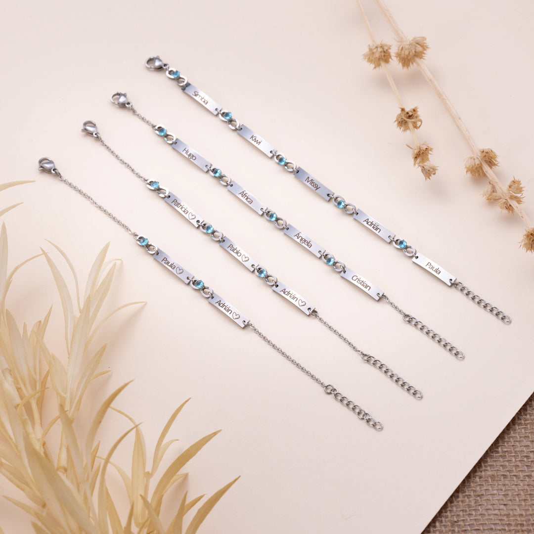 Pulseira Infinito Personalizada
