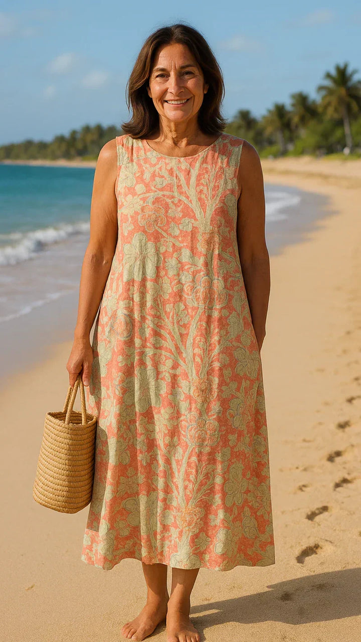 Elis - Vestido floral vintage