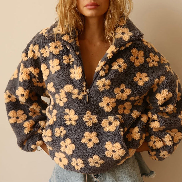 Daisy - Camisola Polar Floral