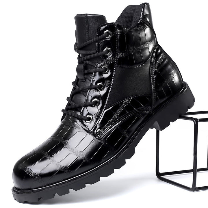 Afonso - Botas em Couro de Crocodilo