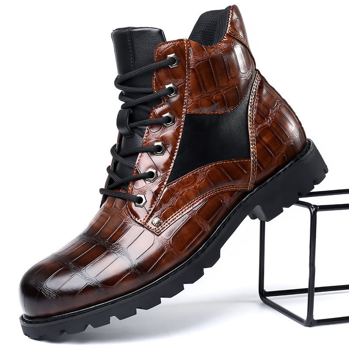 Afonso - Botas em Couro de Crocodilo