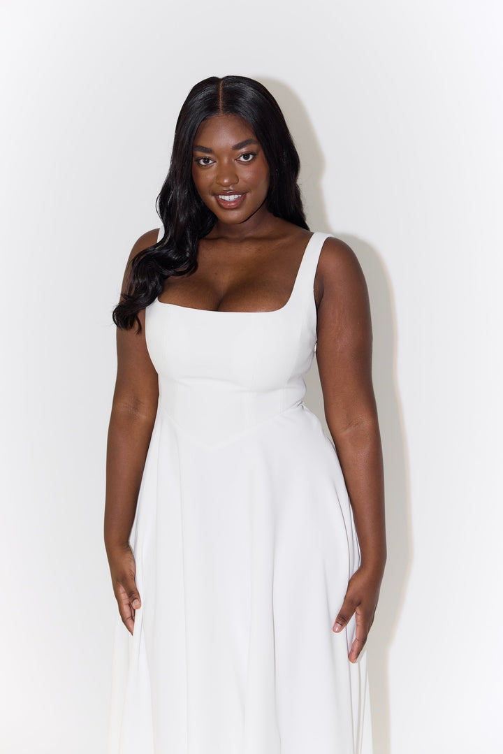 Amélia - Vestido Midi Intemporal