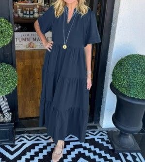 Carlota - Vestido Maxi com Movimento