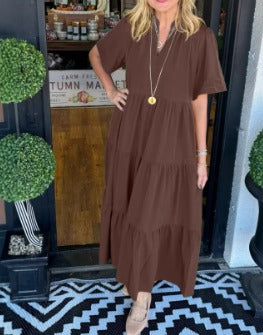 Carlota - Vestido Maxi com Movimento