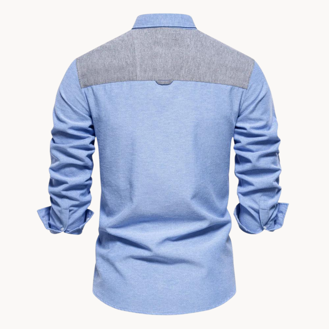Camisa Oxford - Tecido Texturizado